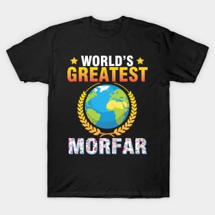 World's Greatest Morfar Happy To Me Mother Father Dad Mommy T-Shirt